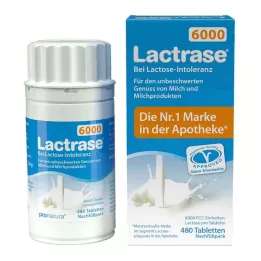 LACTRASE 6 000 FCC Tbl.Click dozatoriaus papildymo pakuotė, 480 vnt