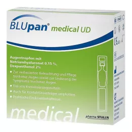 BLUPAN medicininiai UD akių lašai, 60X0,5 ml