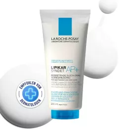 ROCHE-POSAY Lipikar Syndet AP+ valomasis kreminis gelis, 200 ml