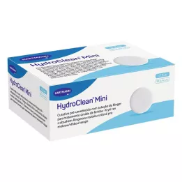 HYDROCLEAN mini kompresai 3 cm apvalūs sterilūs, 10 vnt