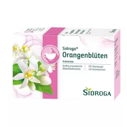 SIDROGA Apelsinų žiedų arbatos filtrų maišeliai, 20X1,2 g