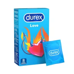 DUREX Meilės prezervatyvai, 8 vnt