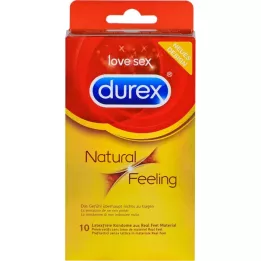 DUREX Prezervatyvai Natural Feeling, 10 vnt
