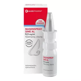 NASENSPRAY sine AL 0,5 mg/ml nosies purškalas, 10 ml