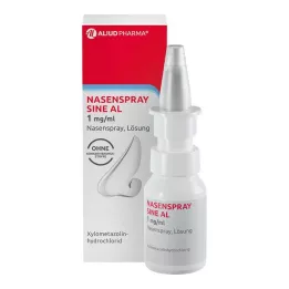 NASENSPRAY sine AL 1 mg/ml nosies purškalas, 10 ml