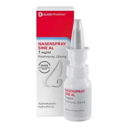 NASENSPRAY sine AL 1 mg/ml nosies purškalas, 15 ml