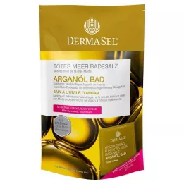 DERMASEL Negyvosios jūros vonios druska + argano aliejus, 1 p