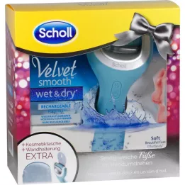SCHOLL Velvet smooth Pedi wet & dry VP16, 1 vnt
