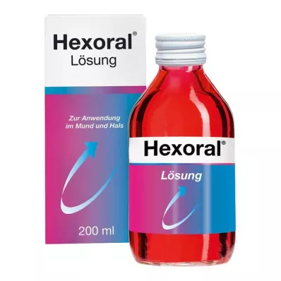 HEXORAL 0,1 % tirpalas, 200 ml