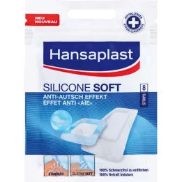 HANSAPLAST Silikoninės minkštos juostelės 2 dydžiai, 8 vnt