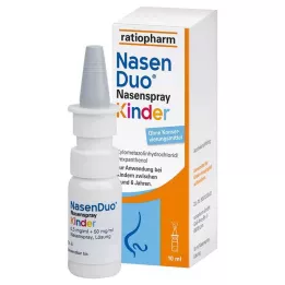 NASENDUO Nosies purškalas vaikams, 10 ml