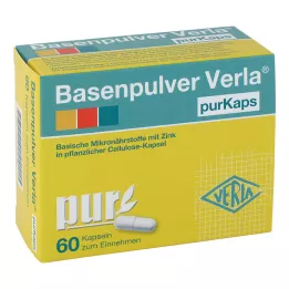 BASENPULVER Verla purKaps, 60 vnt