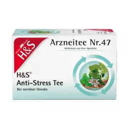 H&amp;S Anti-Stress arbatos filtravimo maišeliai, 20X2,0 g