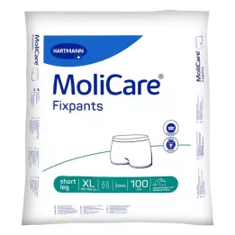 MOLICARE Tvirtinimo kelnaitės trumpos kojos XL dydis, 100 vnt