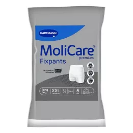 MOLICARE Premium Fixpants ilgos kojos XXL dydis, 5 vnt