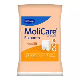MOLICARE „Premium FixPants“ ilgos kojos XXXL dydis, 5 vnt