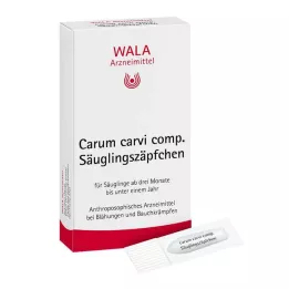 CARUM CARVI komp. Kūdikių žvakutės, 10X1 g