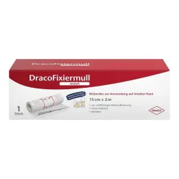 Draco fiksavimo marlės ruožas 15 cmx2 m, 1 vnt