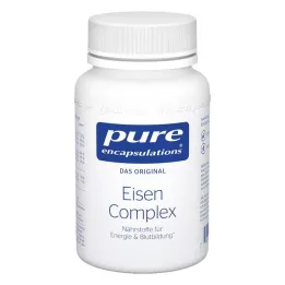PURE ENCAPSULATIONS Geležies komplekso kapsulės, 60 vnt
