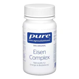 PURE ENCAPSULATIONS Geležies komplekso kapsulės, 30 vnt