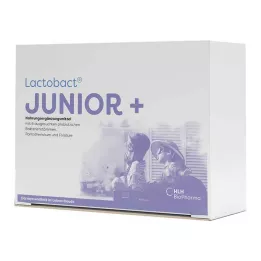 LACTOBACT Junior+ 90 dienų pakuotės paketėliai, 90X2 g