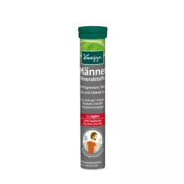 KNEIPP Vyriškos mineralinės šnypščiosios tabletės, 15 vnt