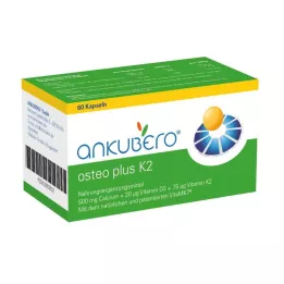 ANKUBERO osteo plus K2 kapsulės, 60 vnt