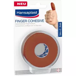 HANSAPLAST Pirštų jungtis Lipni 2,5 cmx5 m odelė, 1 vnt