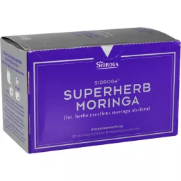 SIDROGA Superherb Moringa filtro maišelis, 40 g