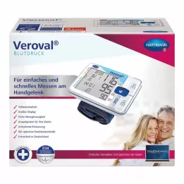 VEROVAL Riešo kraujospūdžio matuoklis, 1 vnt