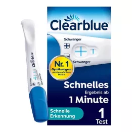 CLEARBLUE Nėštumo testas greitas aptikimas, 1 vnt