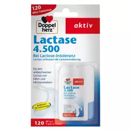 DOPPELHERZ Laktazė 4500 tablečių, 120 vnt