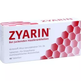 ZYARIN Tabletės, 40 vnt
