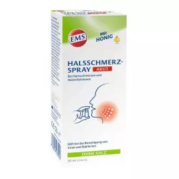 EMSER Purškalas nuo ūmaus gerklės skausmo, 30 ml