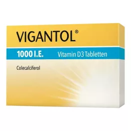 VIGANTOL 1000 TV Vitamino D3 tabletės, 200 vnt