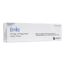 EMLA 25 mg/g + 25 mg/g grietinėlės, 30 g