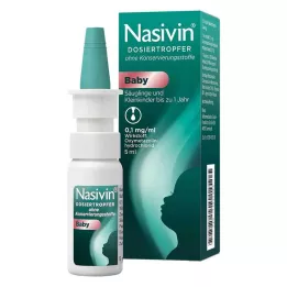 NASIVIN Dozavimo lašintuvas be Kons.Baby, 5 ml