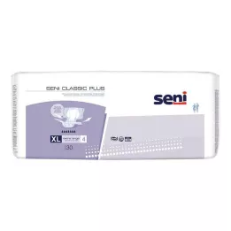 SENI Classic Plus nelaikymo kelnės XL dydis, 30 vnt