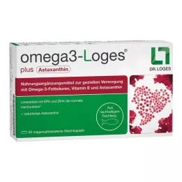OMEGA3-Loges plus kapsulės, 60 vnt