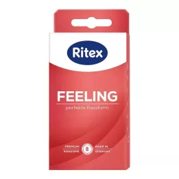 RITEX Prezervatyvai Feeling, 8 vnt