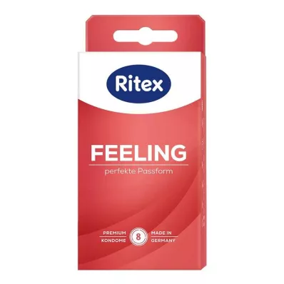 RITEX Prezervatyvai Feeling, 8 vnt RITEX Prezervatyvai Feeling, 8 vnt