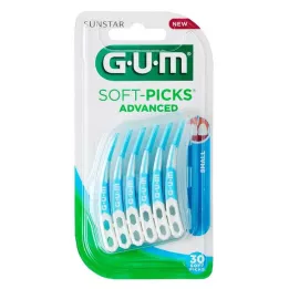 GUM Soft Picks Advanced mažas, 30 vnt