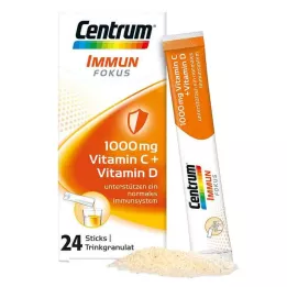 CENTRUM Focus Immune 1000 mg Vitamin C+D Sticks, 24 vnt