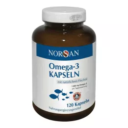NORSAN Omega-3 kapsulės, 120 vnt