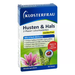 KLOSTERFRAU Kosulys &amp; Gerklės pastilės, 20 vnt