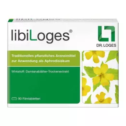 LIBILOGES Plėvele dengtos tabletės, 90 vnt