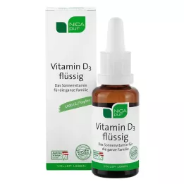 NICAPUR Vitamino D3 skystis, 25 ml