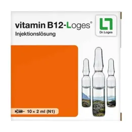 vitamino B12-Loges® injekcinis tirpalas, 10 x 2 ml