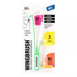WINGBRUSH Starterio rinkinio laikiklis su 3 šepečiais, 1 vnt