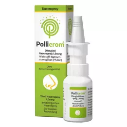 POLLICROM 20 mg/ml nosies purškalo tirpalas, 15 ml